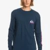 Quiksilver T-shirt à Manches Longues - Insignia Blue -Quiksilver Soldes 2d1c003584754064ba2f6b248a12fb89