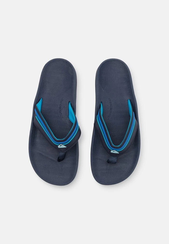 RIVI - Tongs - blue Quiksilver RIVI - Tongs - Blue -Quiksilver Soldes 2dd6fa0ba0024d73806f52c98e21c5f5