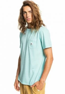 Quiksilver SUB MISSION - T-shirt Basique - Light Blue 6 Quiksilver SUB MISSION - T-shirt Basique - Light Blue -Quiksilver Soldes 2e1e6271712b4eeb968193cf7f8e71f7