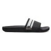 Quiksilver RIVI SLIDE - Sandales De Bain - Black/white -Quiksilver Soldes 2efeb338dfb04a1886793747b40c4e6d