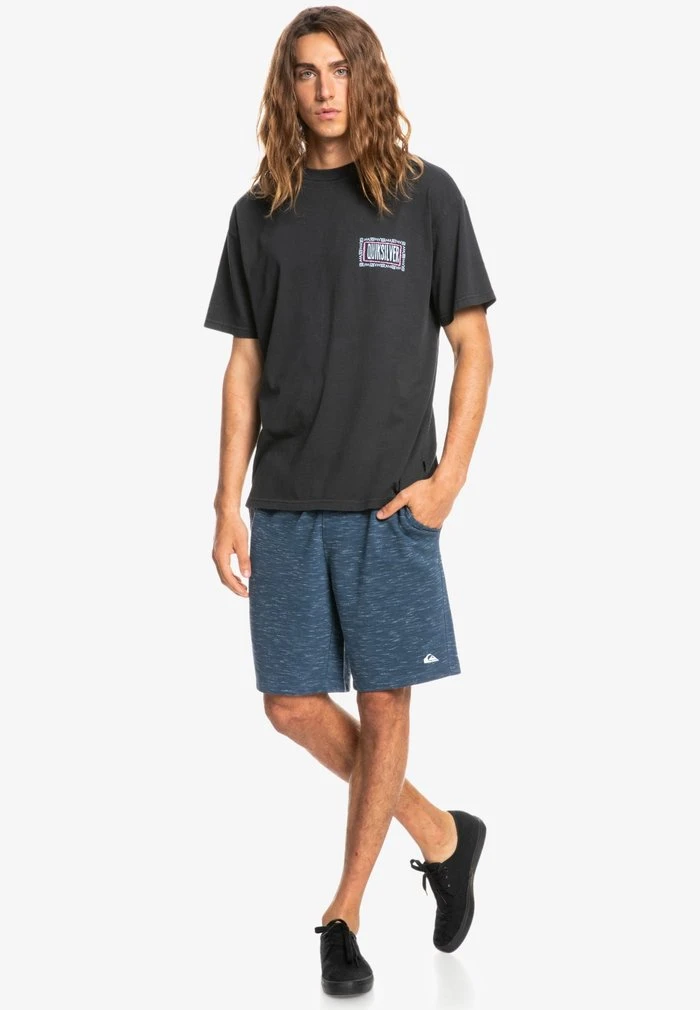 ELECTRIC FEEL - T-shirt imprimé - black Quiksilver ELECTRIC FEEL - T-shirt Imprimé - Black -Quiksilver Soldes 2f3dc3d233d6491b95b8e907157a2aea