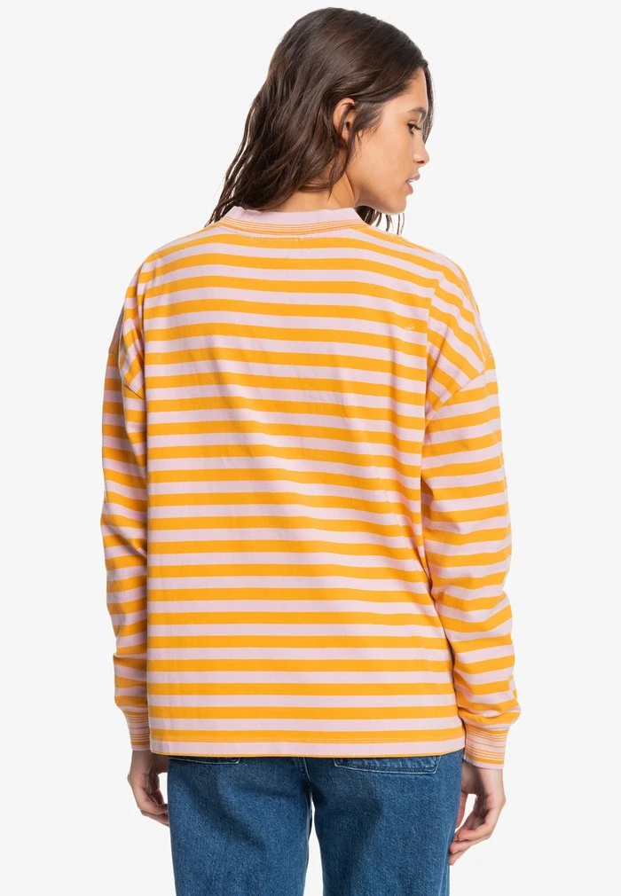 Quiksilver ICONIC RIVER - T-shirt à Manches Longues - Yellow 4 Quiksilver ICONIC RIVER - T-shirt à Manches Longues - Yellow – Image 2