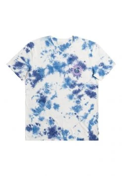 Quiksilver T-shirt Imprimé - Blue -Quiksilver Soldes 2fc2c6c0874e42ad8216cddc95475d0c