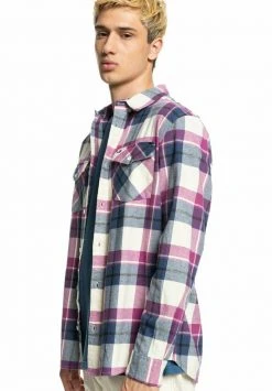 Quiksilver DRAYMEN - Chemise - Mellow Mauve Draymen -Quiksilver Soldes 2ff631f3e2a44c4c93d52cd66321864a