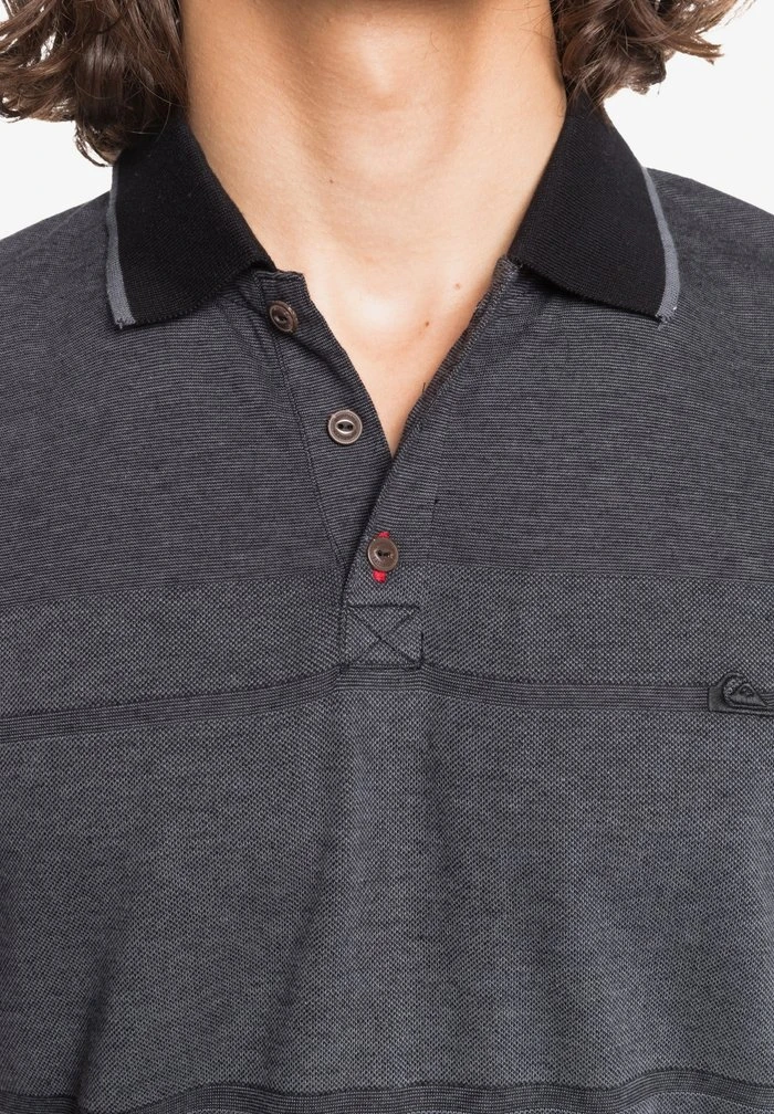 Quiksilver LES RAMIERS - Polo - Black 6 Quiksilver LES RAMIERS - Polo - Black – Image 4