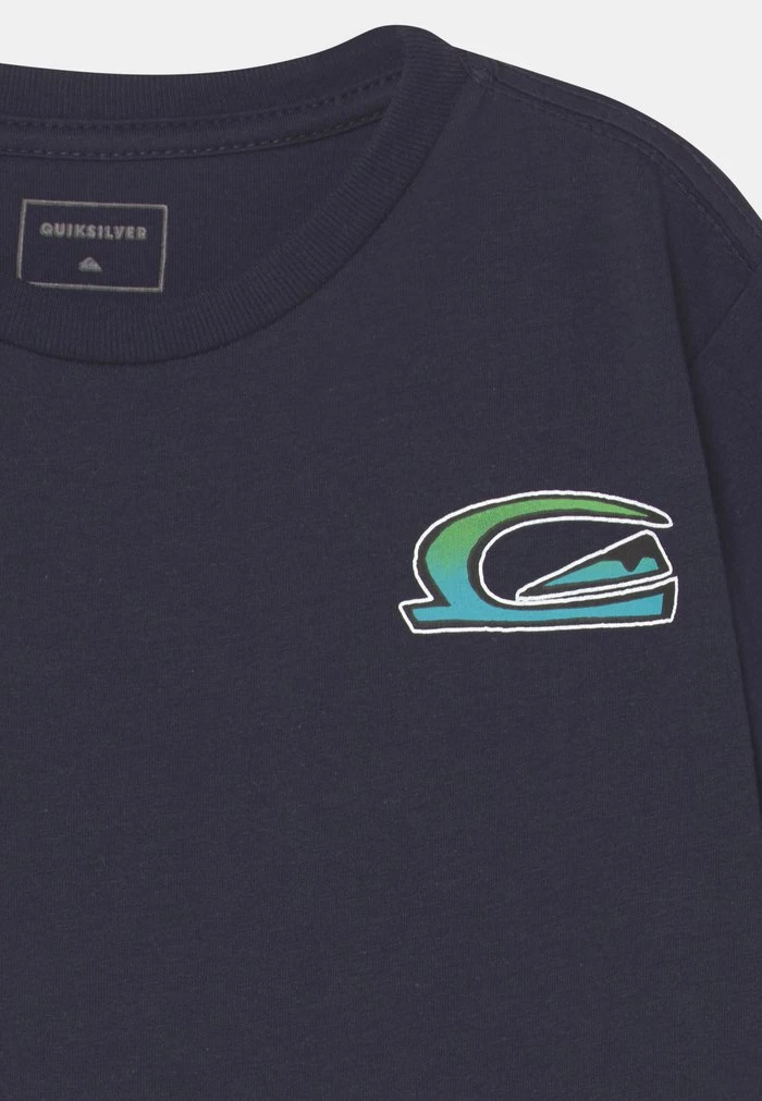 Quiksilver STACKED - T-shirt à Manches Longues - Navy Blazer 5 Quiksilver STACKED - T-shirt à Manches Longues - Navy Blazer – Image 3
