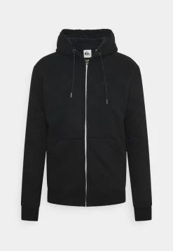 Quiksilver ESSENTIALS - Sweat à Capuche Zippé - Black