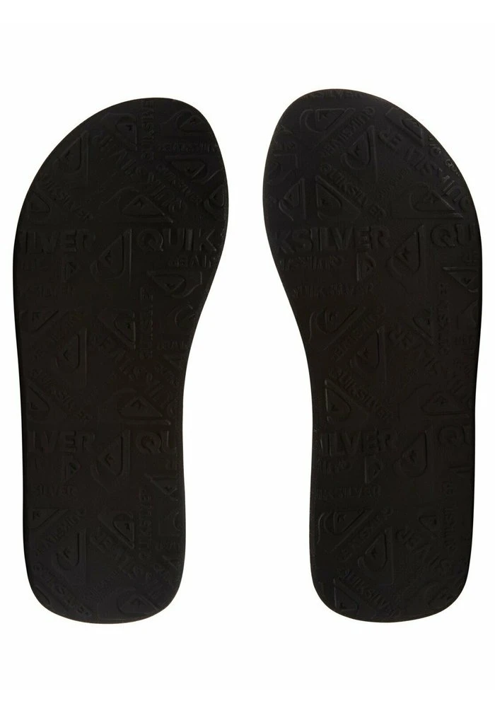 MOLOKAI LAYBACK - Tongs - black/yellow/yellow Quiksilver MOLOKAI LAYBACK - Tongs - Black/yellow/yellow -Quiksilver Soldes 3112f4ea2da342539927c09689df9598