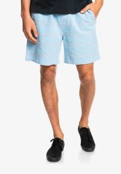 Quiksilver TAXER JACQUARD - Short - Airyblue Jacq Horizontal