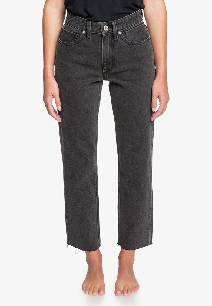 Jean droit - khol Quiksilver Jean Droit - Khol -Quiksilver Soldes 3154815901bc46928598470ee4e63843