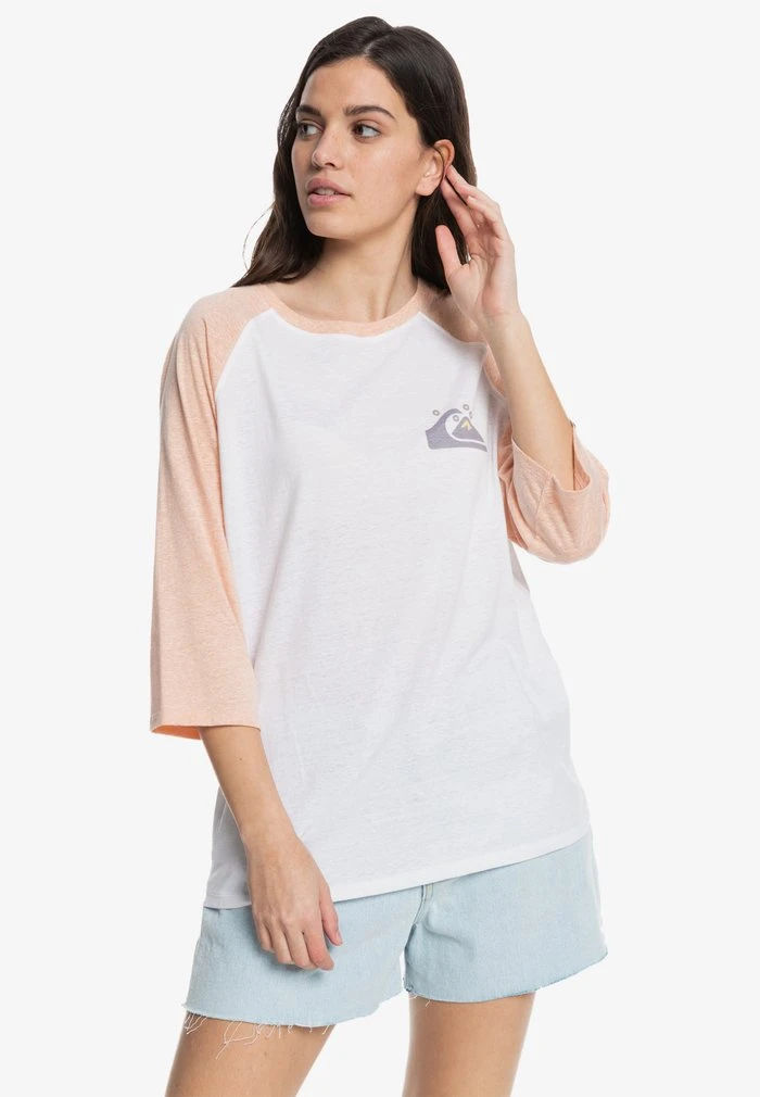 Quiksilver T-shirt à Manches Longues - Peach 3 Quiksilver T-shirt à Manches Longues - Peach