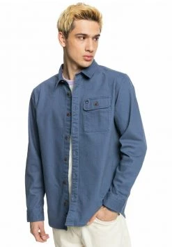 Quiksilver EADY - Chemise - Blue Indigo -Quiksilver Soldes 323d285b9d344aed958a4f35af56664a