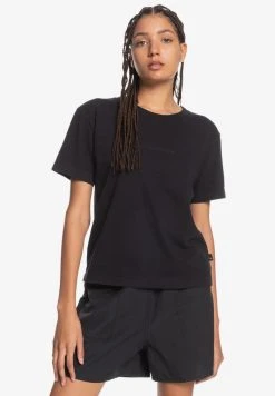 Quiksilver T-shirt Basique - Black