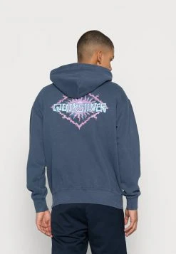 Quiksilver NEON SLAB HOOD - Sweat à Capuche - Insignia Blue