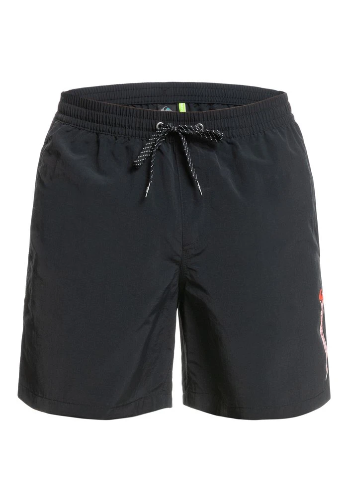 Short de bain - black Quiksilver Short De Bain - Black -Quiksilver Soldes 330b642cc8e9447d9acd6d0cf44769e4