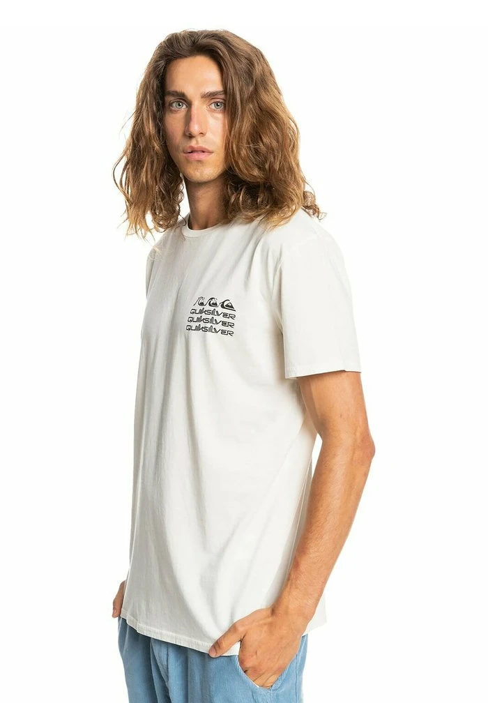 Quiksilver SURF LEGENDS - T-shirt Imprimé - Antique White 5 Quiksilver SURF LEGENDS - T-shirt Imprimé - Antique White – Image 3