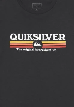 Quiksilver LINED UP - T-shirt Imprimé - Black -Quiksilver Soldes 33b275f90db6443b8e7f084b2b193fab
