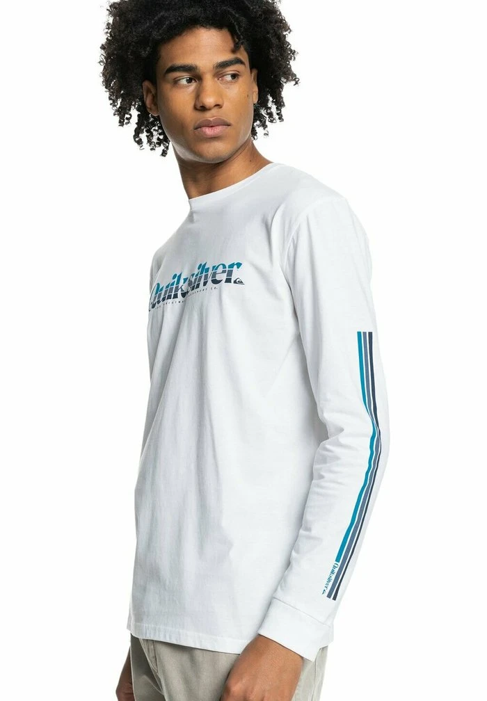 Quiksilver PRIMARY COLOURS - T-shirt à Manches Longues - White 6 Quiksilver PRIMARY COLOURS - T-shirt à Manches Longues - White – Image 4