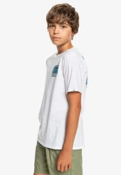 Quiksilver RADICAL ROOTS SS YTH - T-shirt Imprimé - White -Quiksilver Soldes 346a8cbe9ef34730a5c9d570f670330f