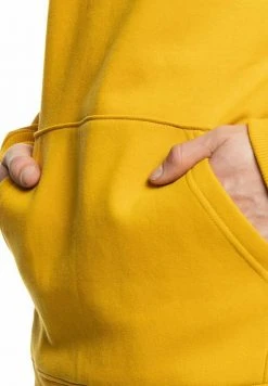 Quiksilver MIRROR LOGO - Sweat à Capuche - Nugget Gold -Quiksilver Soldes 35e40da022b04baa8fd4cf2bda9cc280