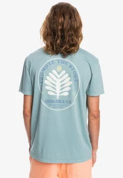 Quiksilver PROMOTE THE STOKE - T-shirt Imprimé - Sea Pine 8 Quiksilver PROMOTE THE STOKE - T-shirt Imprimé - Sea Pine -Quiksilver Soldes 35e576e8411343c18ca8262af558a896