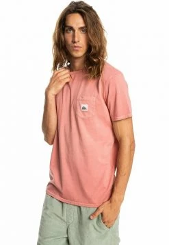 Quiksilver SUB MISSION - T-shirt Basique - Rosette -Quiksilver Soldes 35ec8040959f4fd1b844121e0d0e6cad