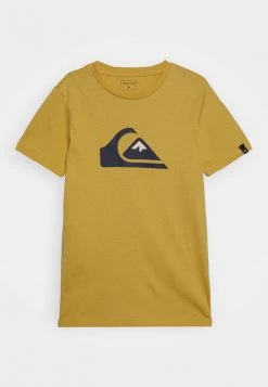 Quiksilver COMP LOGO - T-shirt Imprimé - Rattan