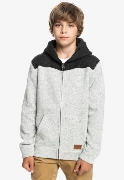 Quiksilver Sweat à Capuche Zippé - Light Grey Heather