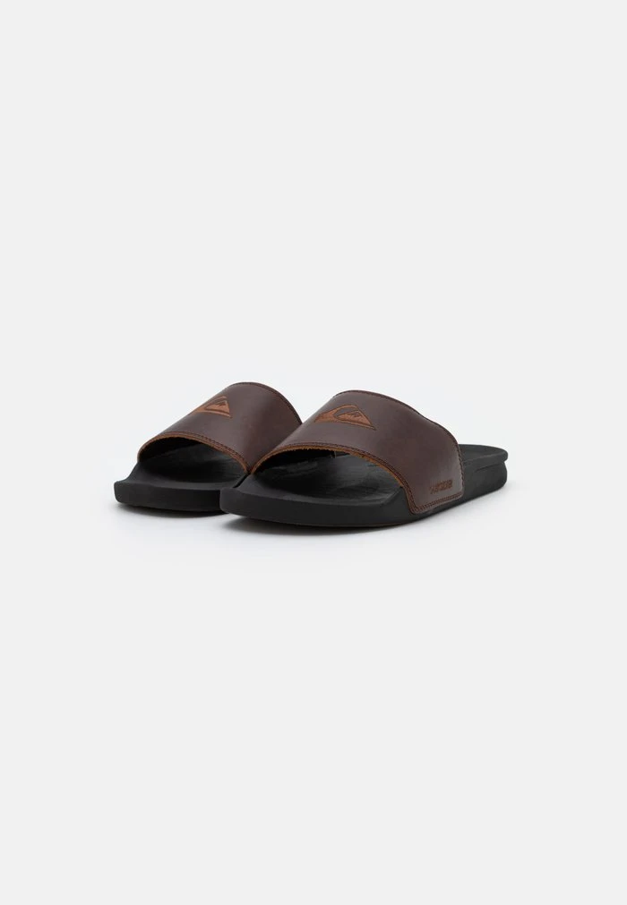 Quiksilver RIVI SLIDE - Mules - Brown/black 4 Quiksilver RIVI SLIDE - Mules - Brown/black – Image 2