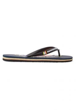 Quiksilver MOLOKAI ART - Tongs - Black -Quiksilver Soldes 366f01b9be4d4034ad2c682223ebdfe0