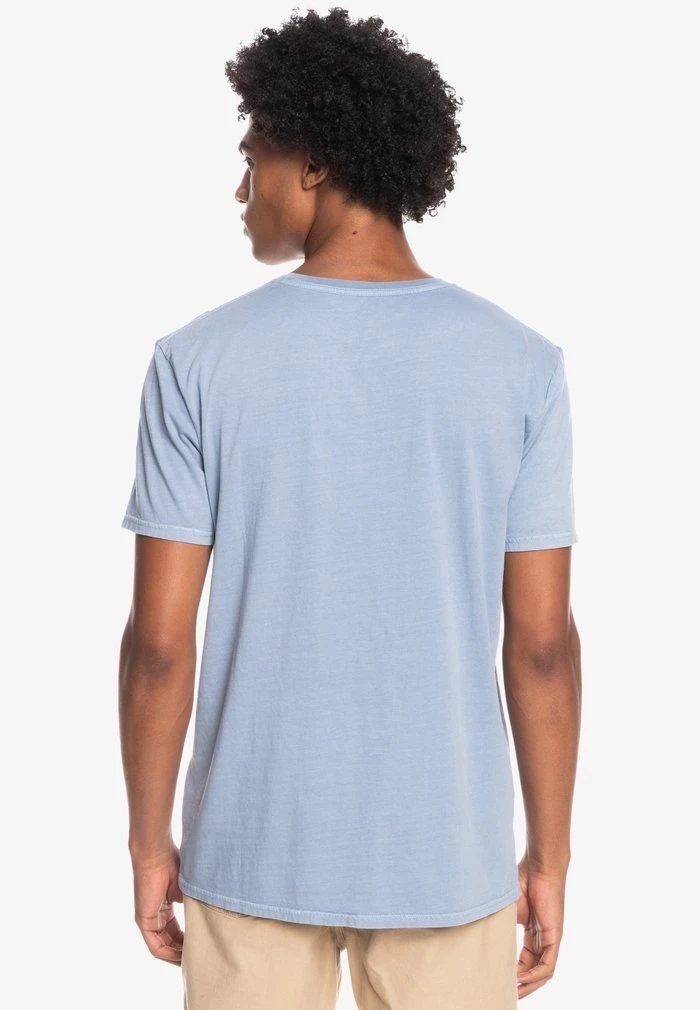 SUB MISSION - T-shirt basique - faded denim Quiksilver SUB MISSION - T-shirt Basique - Faded Denim -Quiksilver Soldes 367654b56cd146e59453d04395d3dd5c
