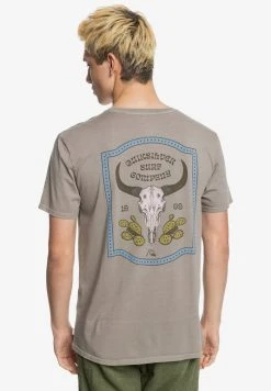 Quiksilver T-shirt Imprimé - Beige 9 Quiksilver T-shirt Imprimé - Beige -Quiksilver Soldes 37031a9f711d46e6833dedec25d5c204