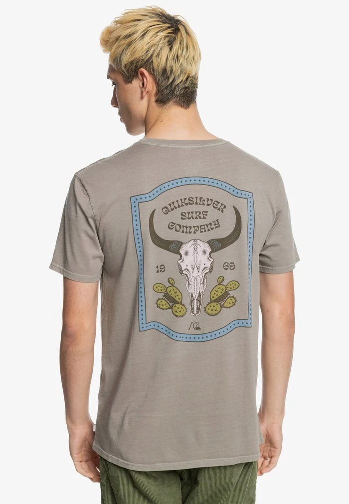 Quiksilver T-shirt Imprimé - Beige 5 Quiksilver T-shirt Imprimé - Beige – Image 3