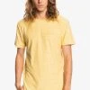 Quiksilver KENTIN MANCHES COURTES POUR EQYKT - T-shirt Imprimé - Yellow -Quiksilver Soldes 37fa572fac6d4b2d92b00c6ee1649665