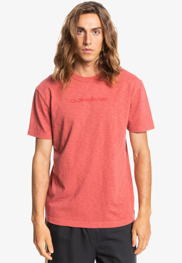 Quiksilver NATURAL DYE -MANCHES COURTES POUR EQY - T-shirt Imprimé - Burnt Ochre 3 Quiksilver NATURAL DYE -MANCHES COURTES POUR EQY - T-shirt Imprimé - Burnt Ochre