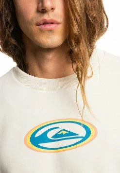 Quiksilver TEMPER - Sweatshirt - Antique White 10 Quiksilver TEMPER - Sweatshirt - Antique White -Quiksilver Soldes 389061cfc703417d9e7648bc337174da