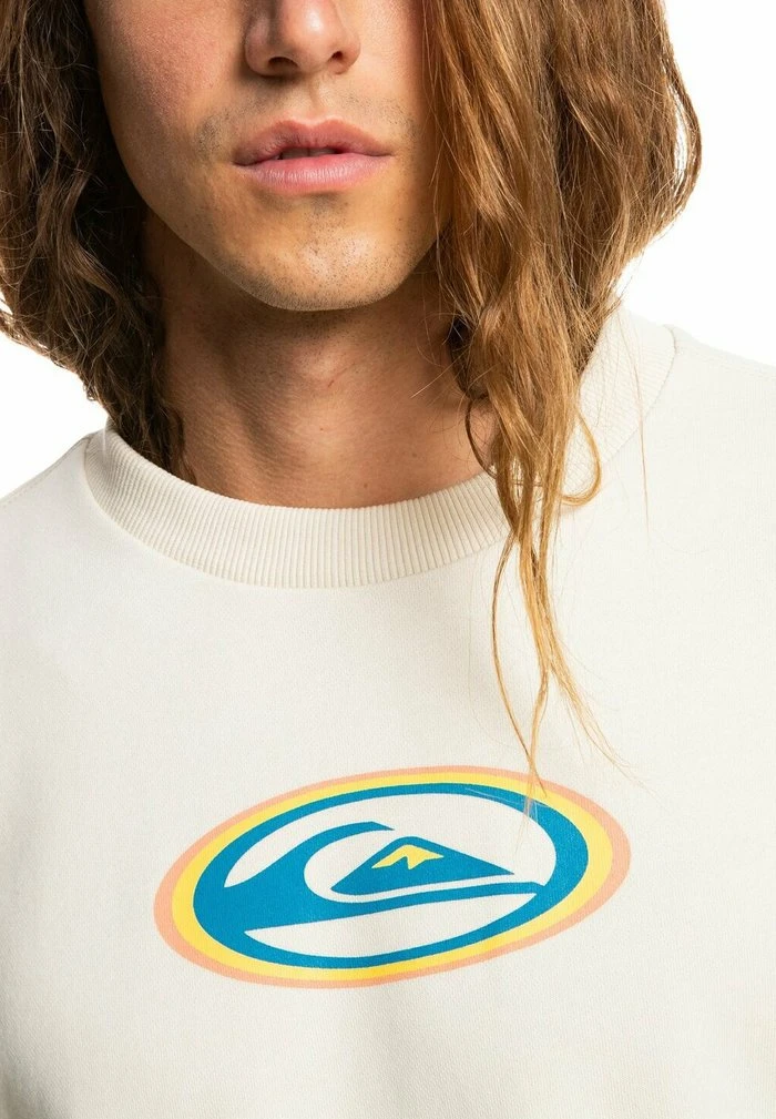 Quiksilver TEMPER - Sweatshirt - Antique White 6 Quiksilver TEMPER - Sweatshirt - Antique White – Image 4