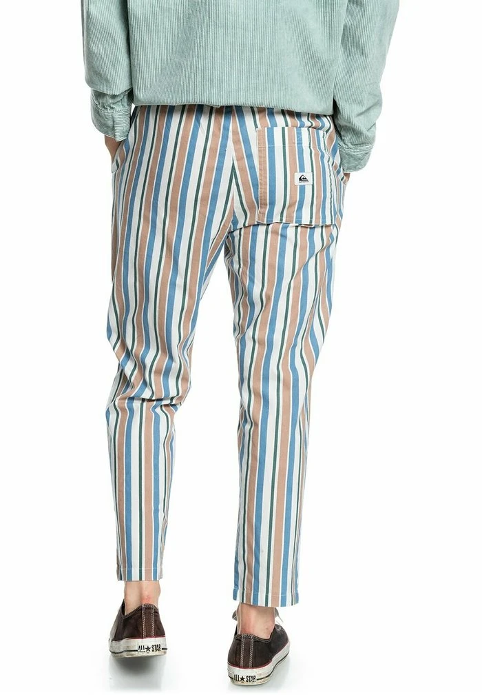 Quiksilver GREAT INFLUENCE - Pantalon Classique - Antique White Vertical Stripes 7 Quiksilver GREAT INFLUENCE - Pantalon Classique - Antique White Vertical Stripes – Image 5