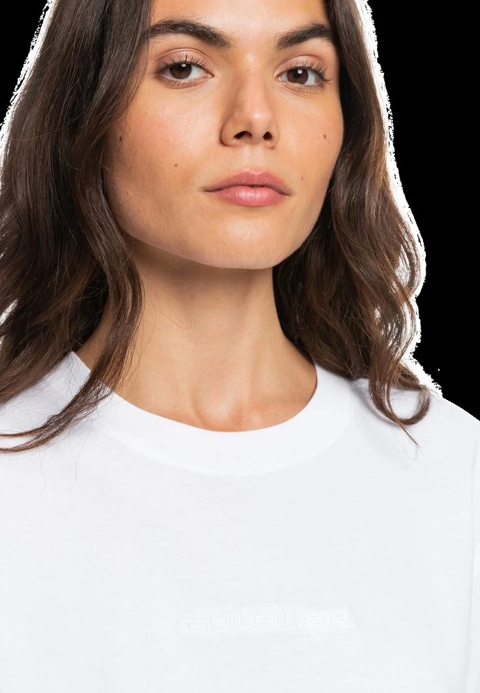 T-shirt basique - white Quiksilver T-shirt Basique - White -Quiksilver Soldes 39201e5a679e43f89e4dfaa8b4fbd1ae