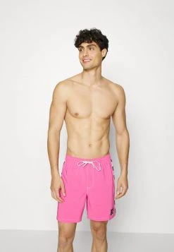 Quiksilver ARCH - Short De Bain - Shocking Pink Solid
