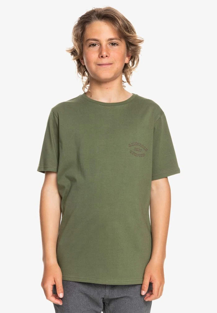WILD CARD - T-shirt imprimé - four leaf clover Quiksilver WILD CARD - T-shirt Imprimé - Four Leaf Clover -Quiksilver Soldes 399708e16cfb4c2799db8caeb424cbf0