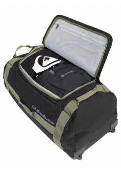 Quiksilver SHELTER ROLLER 70 L - Valise à Roulettes - Black/thyme -Quiksilver Soldes 3a244f599e5647eeb074b574b7f47cd3