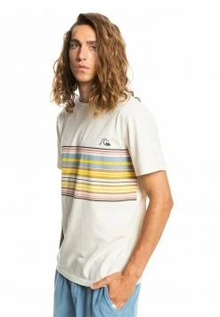 Quiksilver RYTHMIC STRIPE - T-shirt Imprimé - Antique White 9 Quiksilver RYTHMIC STRIPE - T-shirt Imprimé - Antique White -Quiksilver Soldes 3a97e38102ef440f9b042c579a764a72
