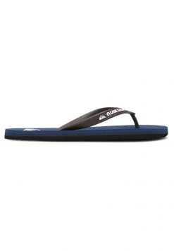 Quiksilver MOLOKAI - Tongs - Blue/brown/blue -Quiksilver Soldes 3b8e36468eac442389cb2b9589070839