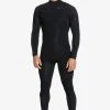 Quiksilver EVERYDAY SESSIONS COMBINAISON CHEST ZIP POUR - Survêtement En Néoprène - Black