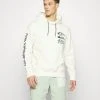 Quiksilver TRIPLE STACKS - Sweat à Capuche - Antique White