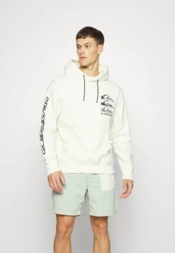 Quiksilver TRIPLE STACKS - Sweat à Capuche - Antique White