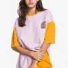 Quiksilver VINTAGE CAMISETA DE MANGA - T-shirt Imprimé - Bleached Mauve -Quiksilver Soldes 3df9f9aa6b804628a2c60ca800ba7612