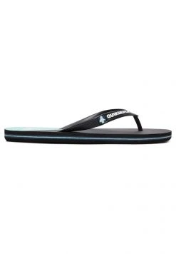 Quiksilver Tongs - Black/blue/black -Quiksilver Soldes 3e068475ab654875b8ad89b592e817f5