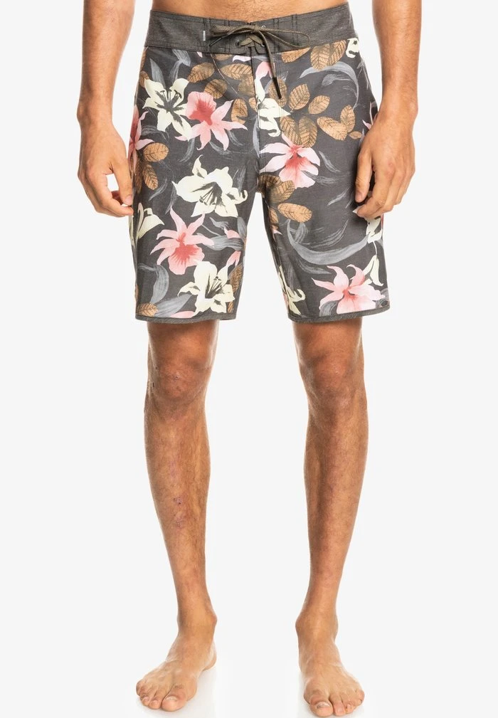 Quiksilver HEMPSTRETCH SCALLOP - Short De Bain - Tarmac 3 Quiksilver HEMPSTRETCH SCALLOP - Short De Bain - Tarmac